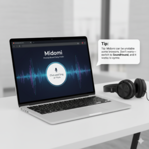Midomi – Melody-Based Song Finder